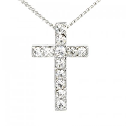 Cross crystal large | Lila Jewellery