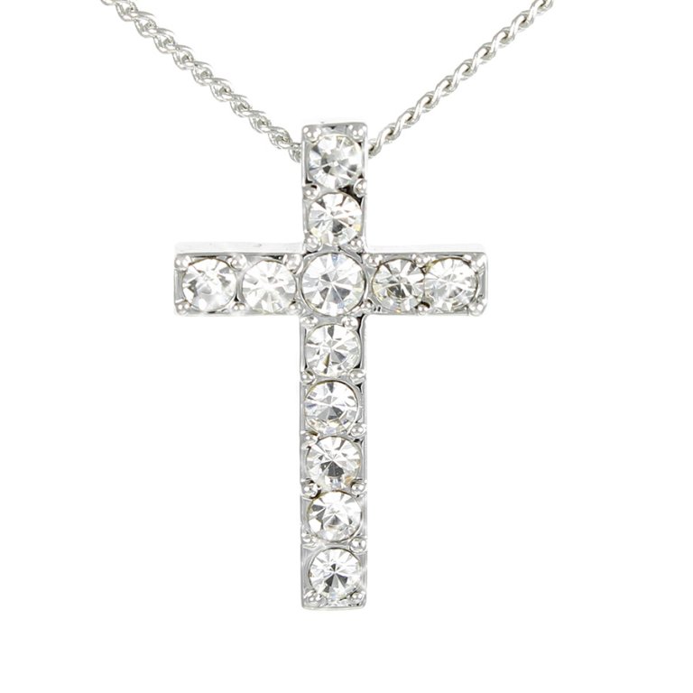 Cross crystal large | Lila Jewellery