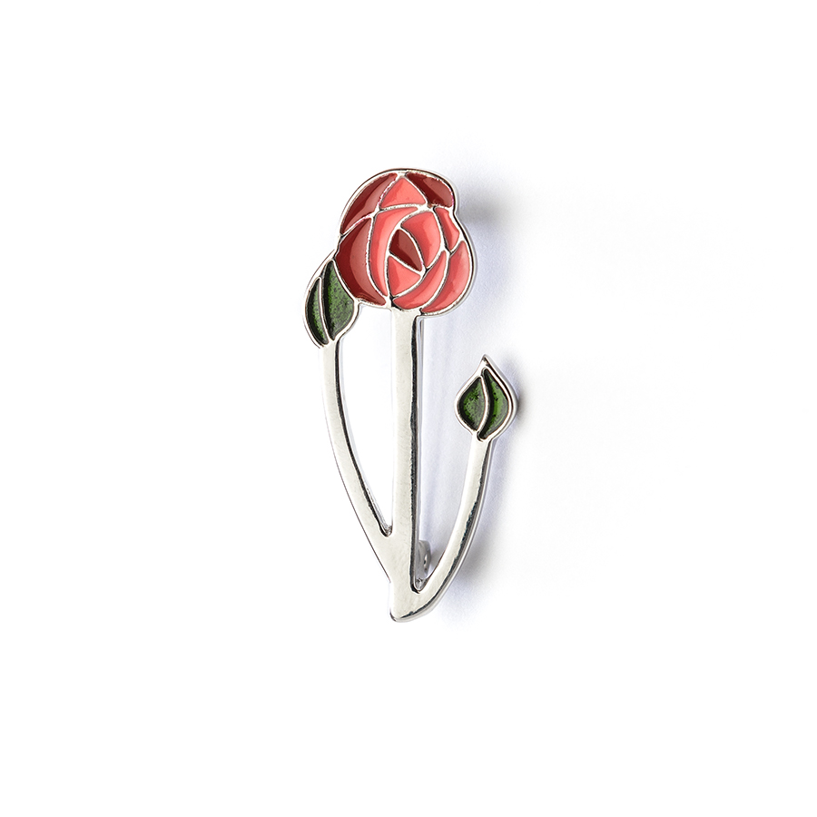 Single rose brooch 35mm | Lila Jewellery