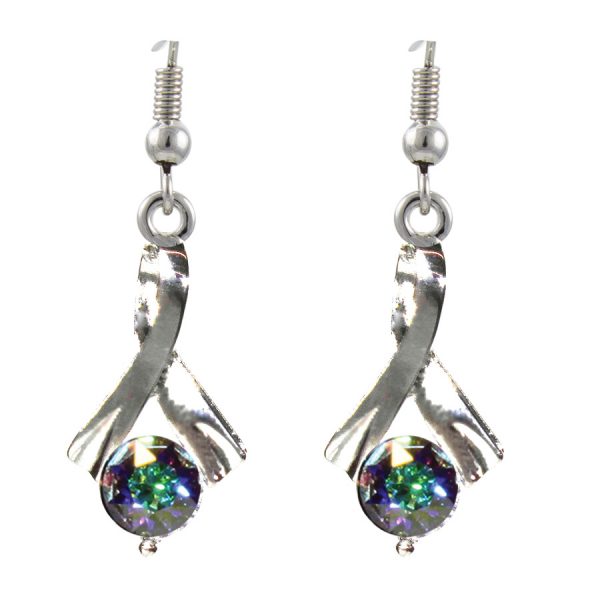 Compassion crystal earrings