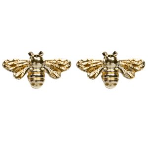 Bees Gold Stud
