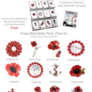 D-Day Poppy Pack